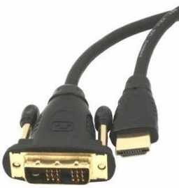 Gembird Cable HDMI to DVI-I Black 10m