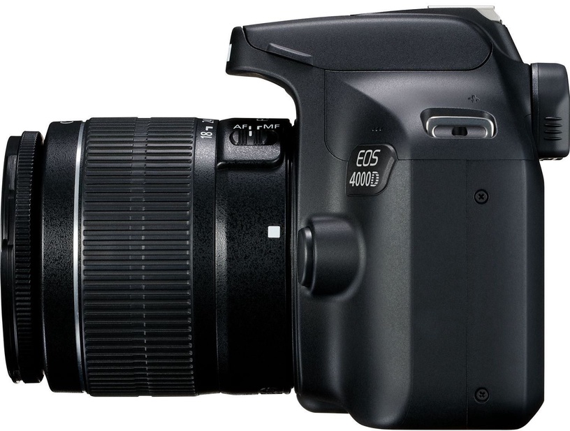 Spoguļkamera Canon EOS 4000D 18-55mm III EU26 Kit