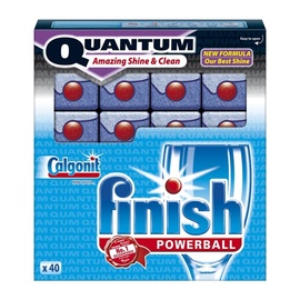 Tabletes trauku mazgājamajai mašīnai Finish Quantum, 40 gab.