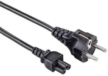 Hama Cable 3-Pin / Schuko Black 1.5m