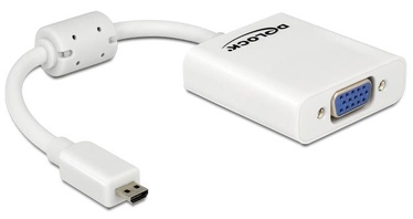 Delock Adapter HDMI-micro to VGA White
