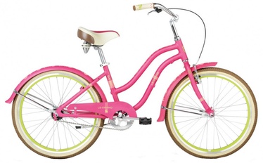 Велосипед Legrand Sanibel JR, зеленый/розовый, 24″