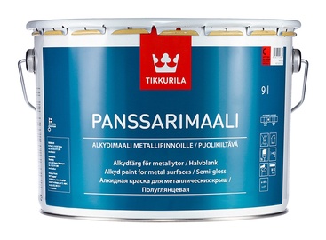 Speciāla krāsa Tikkurila Panssarimaali, 9 l, a-balta