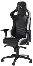 Игровой стул Noblechairs Epic SK Gaming Edition, синий/белый/черный