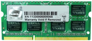 G.SKILL 8GB 1333MHz CL9 DDR3 SO-DIMM F3-10666CL9S-8GBSQ