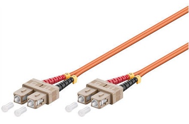 Goobay Optical Fiber Cable SC/SC Multimode OM2 2m Orange