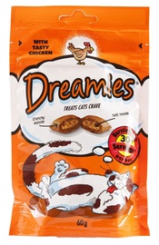 Лакомство для кошек Dreamies Snacks, курица, 0.06 кг