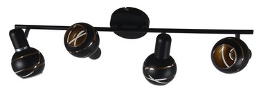 Verners Unda Spotlight 4x40W E14 Black