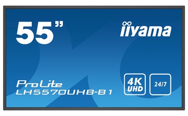 Монитор Iiyama LH5570UHB-B1, 55″, 8 ms