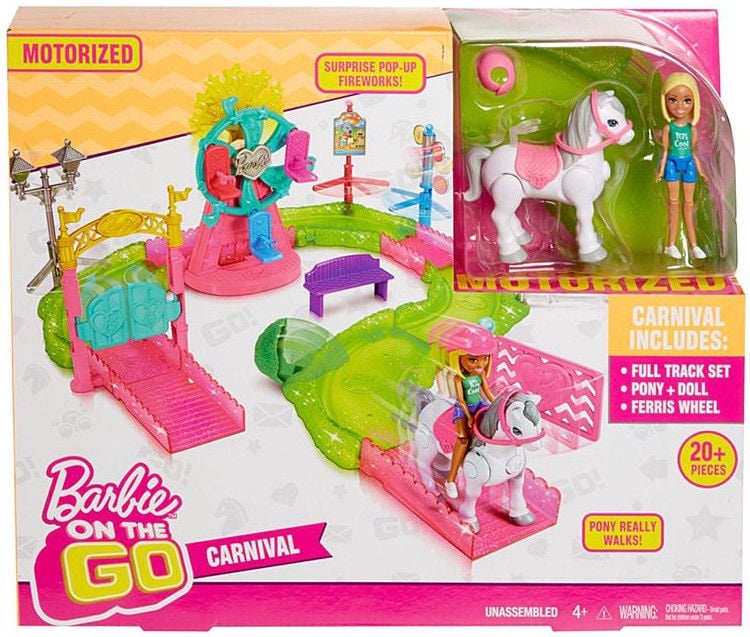 barbie horse track