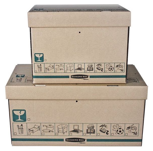 Kaanega hoiukarp Fellowes, pruun, 31.2 x 62.8 x 33.8 cm