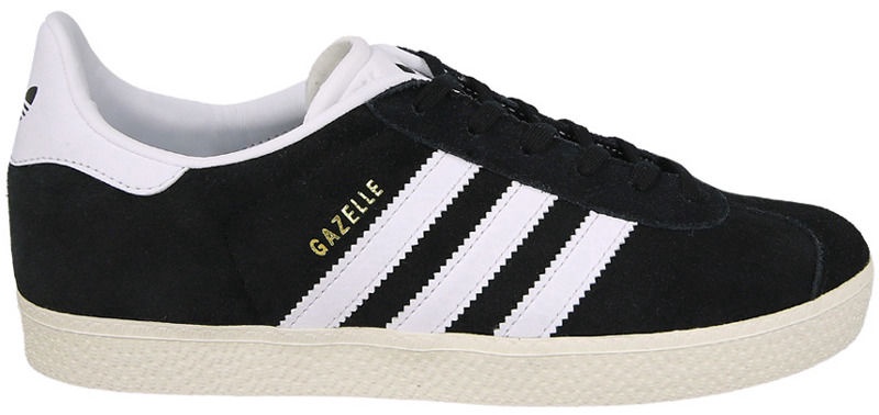 Женские кроссовки Adidas Gazelle, белый/черный, 38.5