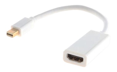 Adapteris Savio cl-57 Mini DisplayPort, HDMI A female, 0.11 m, balta