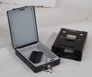 Pinigų saugojimo dėžutė CS-22K, 22 cm x 16 cm x 6.5 cm