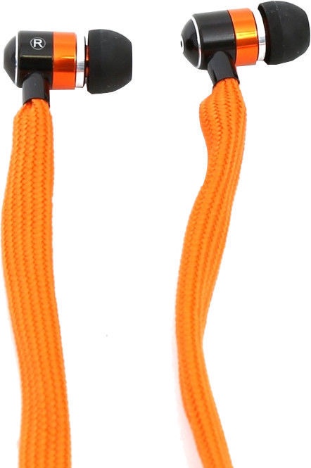 Laidinės ausinės Omega Freestyle FH2112 Shoelace, oranžinė