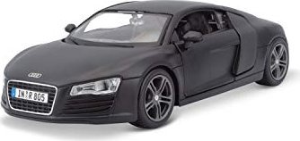 Bērnu rotaļu mašīnīte Maisto Audi R8, melna