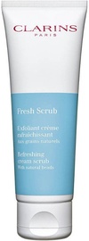 Sejas skrubis Clarins Fresh Scrub - Refreshing Cream, 50 ml, sievietēm