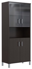 Skyland Born Office Bookshelf B 430.10 90х45х205.4cm Dark Gray