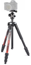 Alus Manfrotto Element MII Aluminum Tripod With Ball Head Red