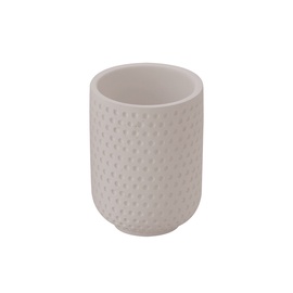 Стакан для ванной Domoletti BPO-3286C beige, светло-коричневый, 7.2 см x 9.6 см x 7.2 см