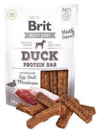 Gardums suņiem Brit Jerky Duck Protein Bar, pīles gaļa, 0.08 kg