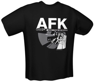 GamersWear AFK T-Shirt Black M