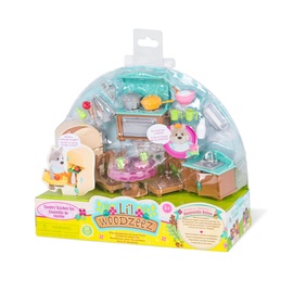 Rotaļu virtuves piederumi Lil Woodzeez Kitchen Set
