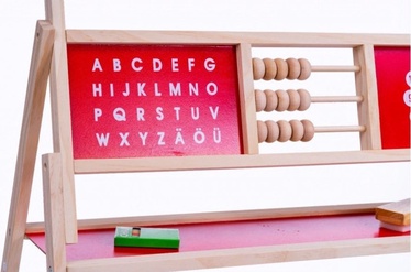 Zīmēšanas tāfele Wooden Educational Board, 100 cm