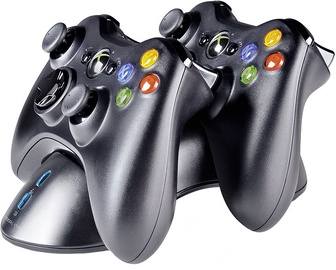 Speedlink Bridge USB Charging System for Xbox 360 Gamepad Black