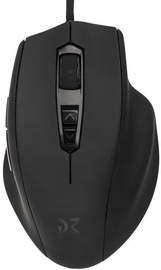Žaidimų pelė Dream Machines DM2 Supreme Black, laidinė, optinė