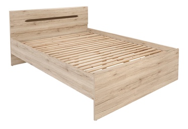 Black Red White Elpasso 160 Elevated Bed San Remo Oak