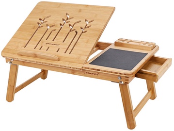 Zole Songmics Bamboo Laptop Desk 55x35x23cm