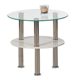 Black Red White Napoli Coffee Table Glass