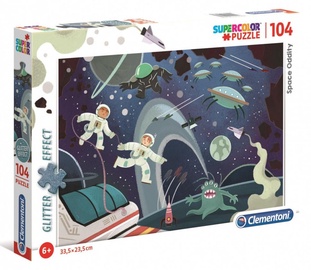 Clementoni Puzzle Super Color Glitter Effect Space Oddity 104pcs 726211