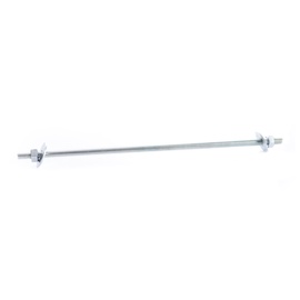 Strypas su 2 veržlėmis ir 2 poveržlėmis, M12 x 400 mm