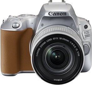 Peegelkaamera Canon EOS 200D + EF-S 18-55mm 4-5.6 IS STM
