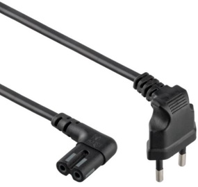 Gembird Cable C7 / Euro Black 1m