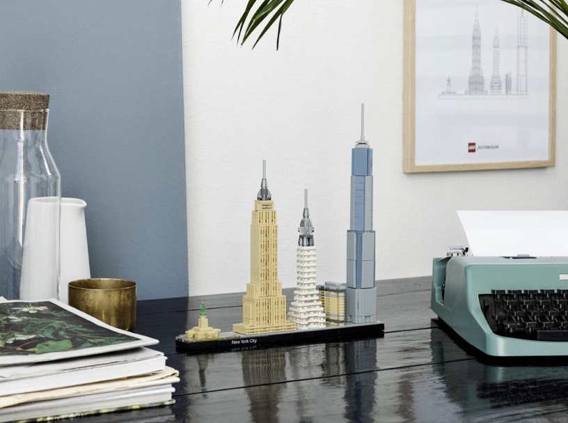 Конструктор LEGO Architecture Нью-Йорк 21028, 598 шт.