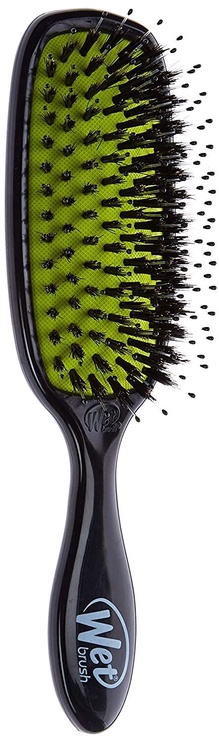 Щетка для волос Wet Brush, черный/зеленый