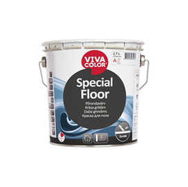 Grīdas krāsa Vivacolor Special Floor, balta, 9 l