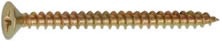 Koka skrūve 17 4.5X40 dzeltena (500)