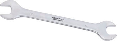 Двухсторонний гаечный ключ Kreator, 205 мм, 18 - 19 мм