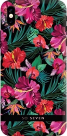 So Seven Hawai Back Case For Apple iPhone X/XS Violet