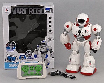 Rotaļu robots Tommy Toys Smart Robot 489011, 24 cm