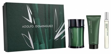 Набор для мужчин Adolfo Dominguez Bambu 120 ml EDT + 75 ml Shower Gel + 20 ml EDT
