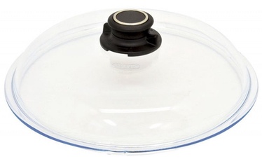 AMT Gastroguss Glass Lid With Knob Ventilation 26cm