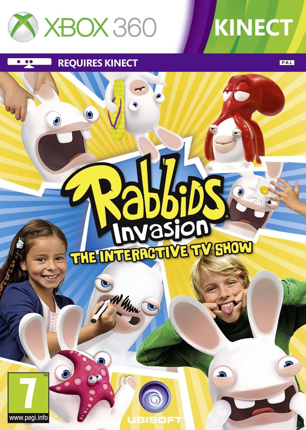 Игра для Xbox 360 Ubisoft Rabbids Invasion: The Interactive TV Show -  K-rauta