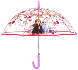 Зонтик детские Perletti Frozen II 50235, прозрачный/красный