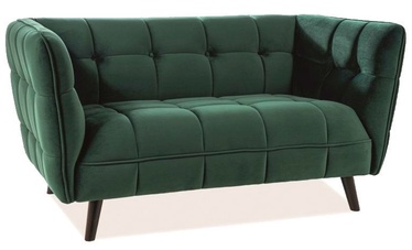 Signal Meble Castello 2 Velvet Sofa Green