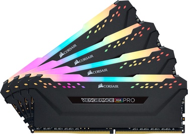 Corsair Vengeance RGB PRO Black 64GB 3200MHz CL16 DDR4 KIT OF 4 CMW64GX4M4C3200C16